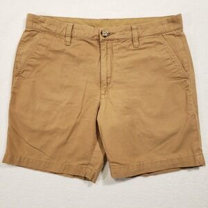 Chubbies All Days Chino Shorts Men 30 Khaki Brown 7" Inseam Cotton Boomshakalaka
